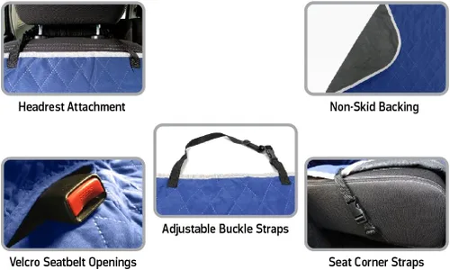 Vista 5 de Pets First Collegiate Arizona State Sun Devils - Funda para asiento de auto