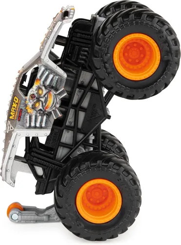 Vista 3 de Monster Jam 2021 Spin Master 1:64 Camión monstruo fundido a troquel con barra de ruedas: Legacy Trucks Max-D
