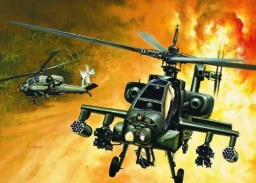 Vista 2 de Italeri - Ah-64a Apache Escala 1:72