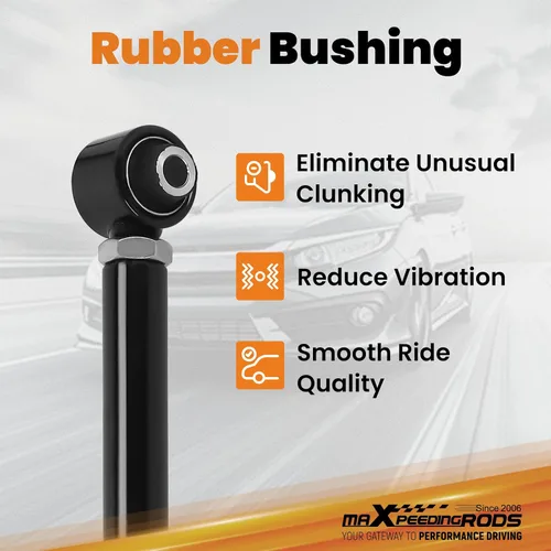 Vista 3 de maXpeedingrods Brazos de control de curvatura inferior trasera para E36 3-series 1992-1998, para E46 3-series 1999-2005, para E89 Z4 2009 - Negro