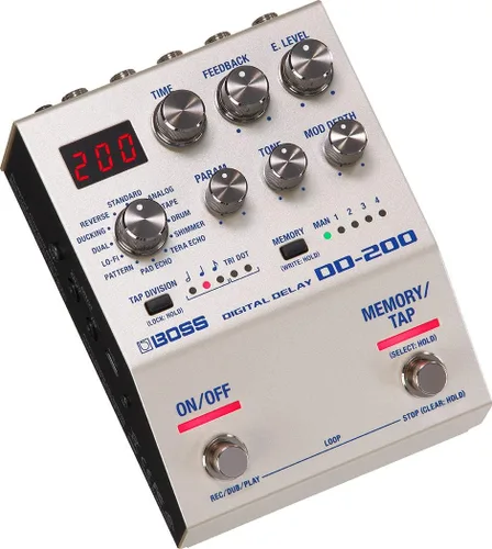 Vista 2 de BOSS DD-200 Digital Delay Pedal de guitarra (DD-200)