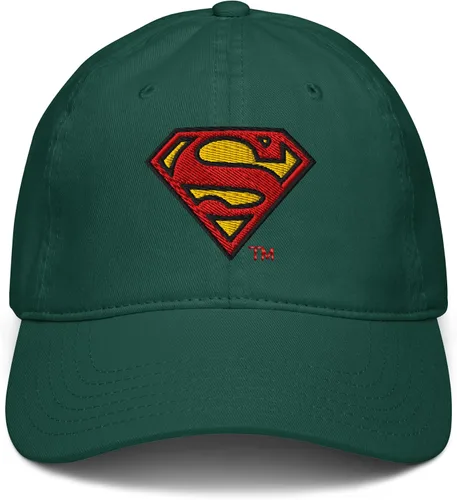 Vista 2 de Superman Classic - Gorra de béisbol ajustable con logotipo en el pecho
