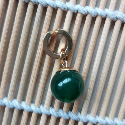 Vista 2 de 1 piece of Anime Cartoon Vegetto Potara Ball Black Son Goku Zamasu Cos Earring Ear Clip Cuff