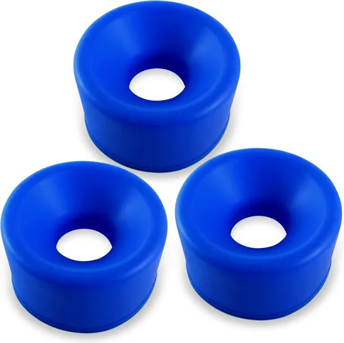 Vista 7 de LeLuv Funda de bomba de pene de alta calidad, anillo de junta de silicona, sello de succión seguro, ajuste ergonómico, material de silicona premium