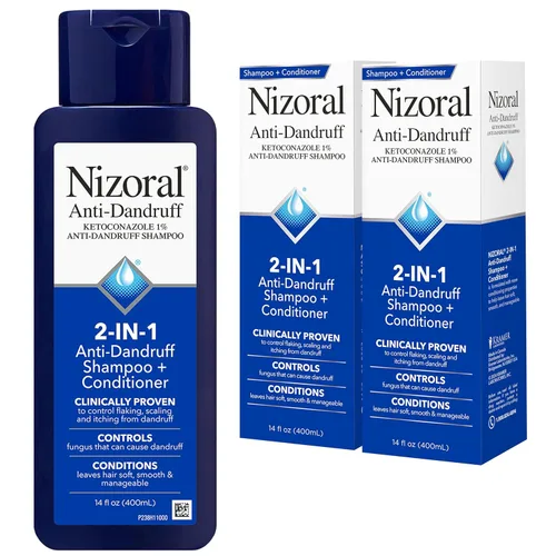 Vista 11 de Nizoral - Champú anticaspa, básico, fresco, 7 onzas fluidas