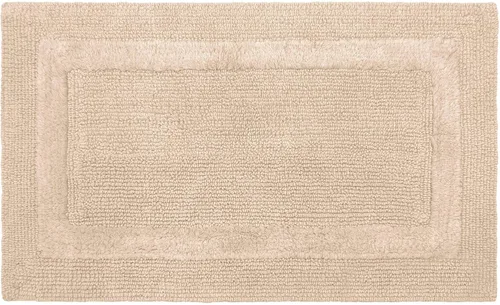 Vista 5 de French Connection Stonewash - Alfombra de baño de mezcla de algodón, 20 x 34 pulgadas, color marfil
