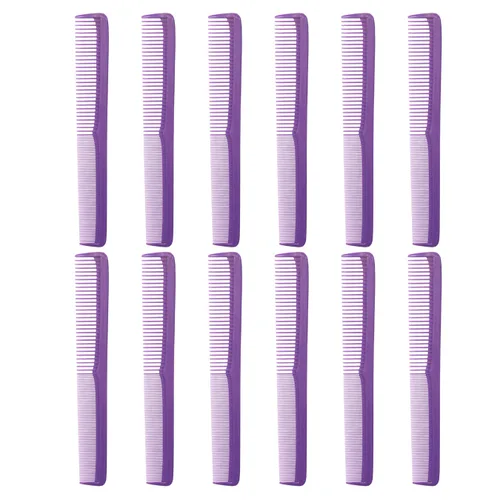 Vista 11 de Styling Gear Juego de 150 peines de peluquería para hombres, peines para mujeres, peines para estilista, barba, bigote, peine de bolsillo, fabricado