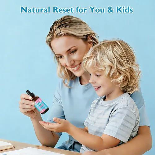 Vista 8 de Zeolite Detox para niños y adultos – Gotas líquidas de zeolita de clinoptilolita pura con vitamina B12, C y D3 – Limpieza diaria suave