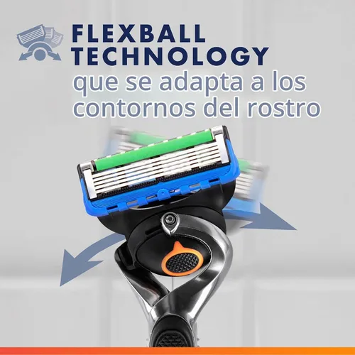 Vista 5 de Gillette ProGlide - Maquinilla de afeitar para hombre, mango + 1 recambio de cuchilla