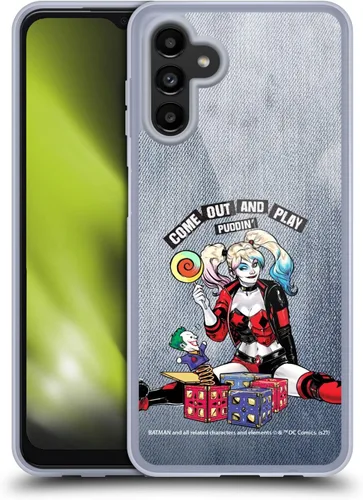 Vista 9 de Head Case Designs Funda de gel con licencia oficial de Batman DC Comics Bubblegum Harley Quinn Graphics [protección de grado militar] compatible