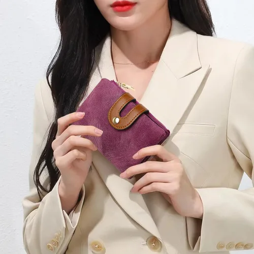 Vista 5 de Billetera de gran capacidad para mujer carteras de gran capacidad para mujer con chequera carteras de gran capacidad para mujer cartera de mujer