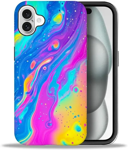 Vista 71 de DAIZAG Funda compatible con iPhone 11, hermoso color arena, patrón completo, carcasa rígida híbrida de plástico TPU + funda de protección
