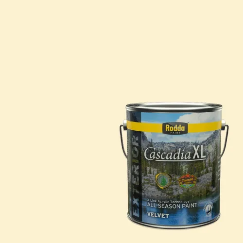 Vista 141 de Rodda Paint CASCADIA XL Pintura e imprimación satinada exterior en uno, cuarto de galón, pimienta de Jamaica