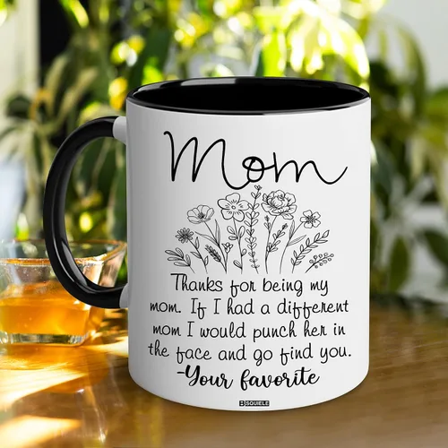 Vista 2 de BSQUIELE Regalos para mamá – Taza para mamá – Día de la Madre, regalos de cumpleaños para mujeres, madre, mamá, mamá, ella, esposa, señora, novia