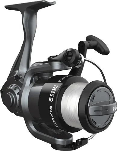 Vista 6 de Zebco Ready Tackle Spinning Reel and Fishing Rod Combo, Includes Tackle Kit