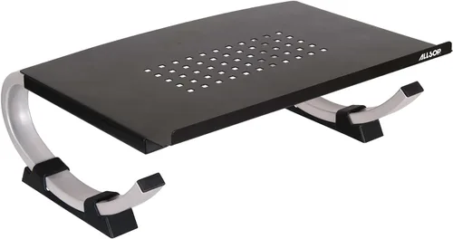 Vista 11 de Allsop Redmond - Soporte ajustable para laptop, elevador ergonómico de metal curvado y ventilado