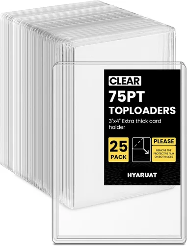 Vista 8 de Paquete de 25 cargadores superiores de 3 x 4 para tarjetas