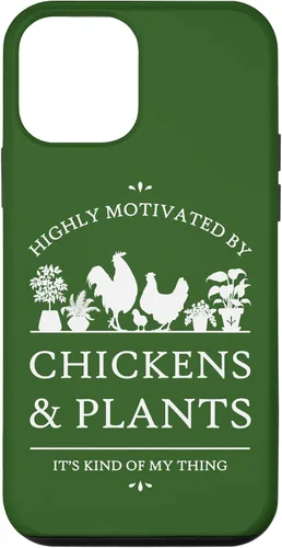 Vista 12 de Funda para iPhone 14 altamente motivado por pollos y plantas