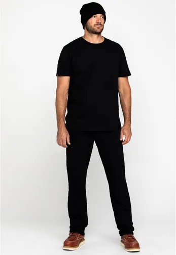 Vista 6 de ARIAT Rebar M4 Relaxed Durastretch Made Tough Double Front Stackable - Pantalón de pierna recta para hombre