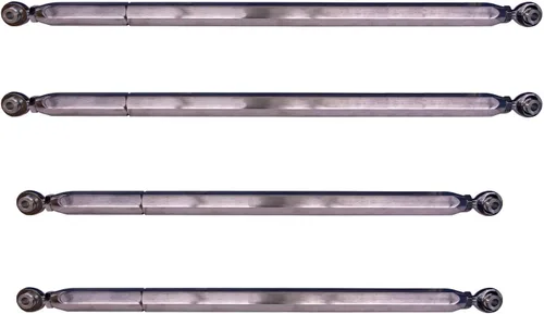 Vista 6 de SuperATV Brazos de radio traseros de aluminio Billet para Polaris RZR XP Turbo S / S4 (2018+) No funciona con parachoques traseros Polaris