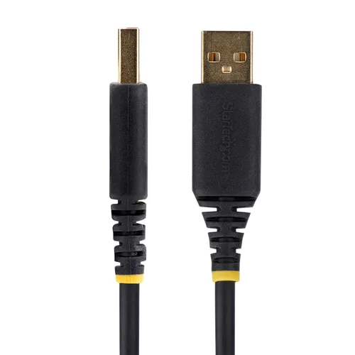 Vista 3 de StarTech.com Cable adaptador de 2 puertos USB a serie de 2 pies, retención COM, FTDI, USB a DB9 RS232, tornillos y tuercas DB9 cambiables