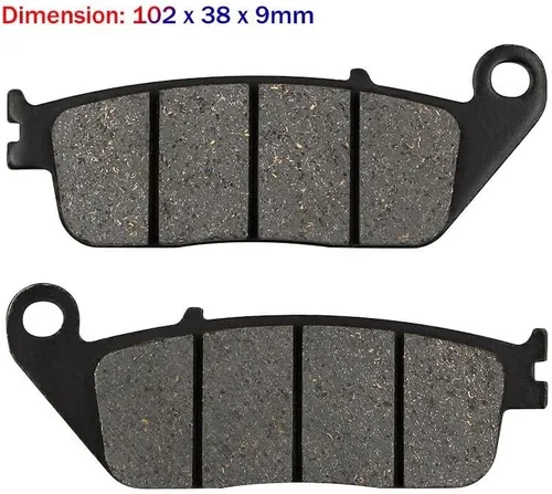 Vista 2 de Piezas de la motocicleta Pastillas de freno delanteras traseras Discos para Kawasaki J 125 SE/ABS SE J300 KLE 300 650 Ver-sys EN AFF Z 650 750 800 E