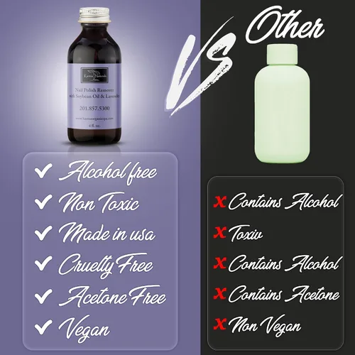 Vista 2 de karma organic Esmalte de uñas Halal certificado, verdaderamente transpirable, libre de crueldad animal y vegano con removedor de esmalte de uñas