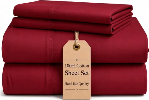 Vista 7 de Good Sleep Bedding Sábanas tamaño individual XL, juego de sábanas de 4 piezas, 800 hilos, suaves, duraderas, extra largas, bolsillo profundo de 16