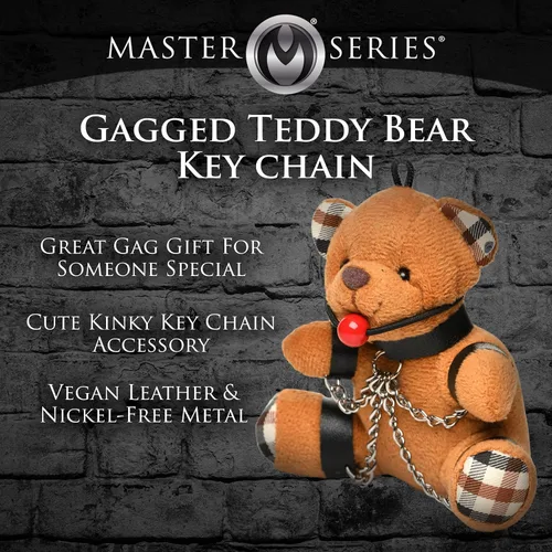 Vista 2 de Master Series Llavero de oso de peluche