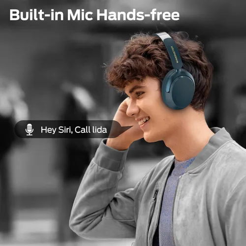 Vista 7 de Monster Persona 3rd ANC - Auriculares Bluetooth con Bluetooth 5.4, 70 horas de reproducción, auriculares con cancelación de ruido con micrófono
