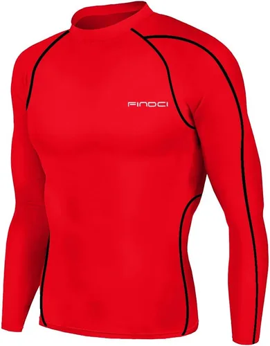Vista 2 de Conjunto deportivo para correr para hombre, camisa de compresión + pantalones ajustados a la piel, manga larga, secado rápido, ropa deportiva