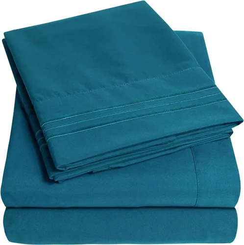 Vista 16 de 1500 Supreme Collection Juego de Sábanas de Bolsillo Extra Profundo - Sábanas de Cama Suaves de Lujo, Sin Arrugas, Ropa de Cama, Más de 40