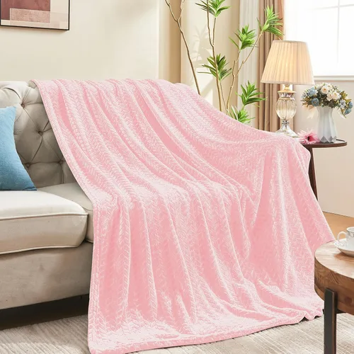 Vista 32 de inhand - Manta decorativa de vellón para bebés y recién nacidos, supersuave, envolvente, afelpada, mullida, cálida, ideal para cuna y como manta