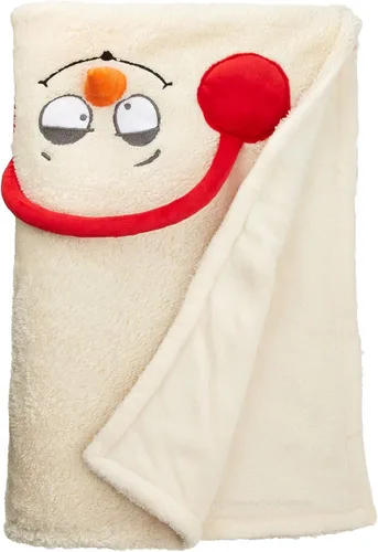 Vista 5 de Department 56 Snowpinions SnowThrows Bee - Manta de forro polar, 45 pulgadas, multicolor