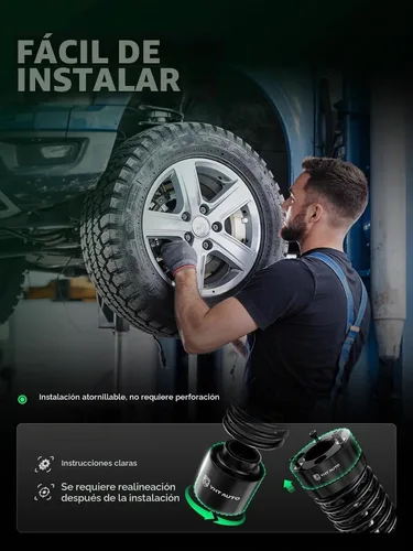Vista 7 de YHTAUTO Kit de elevación de nivelación delantera y trasera de 3 pulgadas y 2 pulgadas para Dodge y Ram