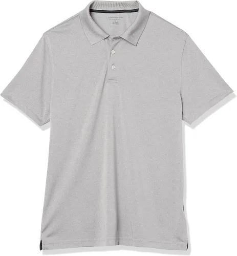 Vista 6 de Tienda Essentials Polo de golf para hombre, manga corta, ajuste delgado, secado rápido