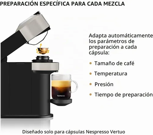 Vista 5 de Nespresso Vertuo Next Máquina para hacer café y espresso de Breville