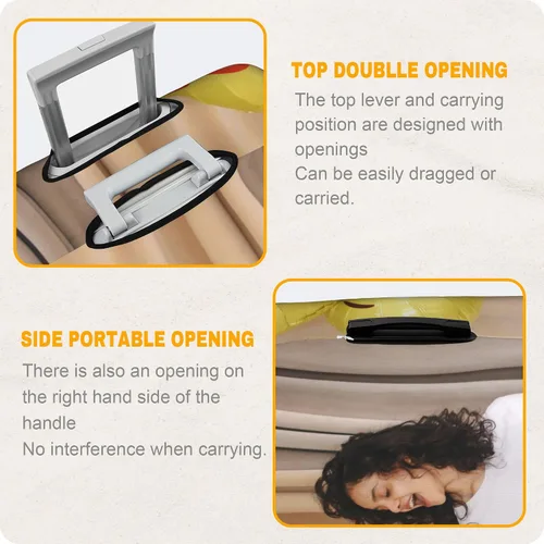 Vista 5 de Funda de equipaje personalizada para maleta, funda personalizada para maleta, añade tu texto fotográfico, logotipo, protector de equipaje de viaje