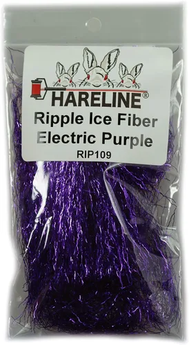 Vista 27 de Hareline Fibra de hielo Dubbin Ripple UV PEARL