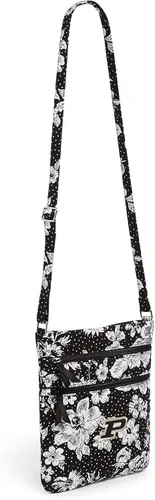 Vista 4 de Vera Bradley Cotton Collegiate Triple Zip Hipster Crossbody Purse (Multiple Teams Available)