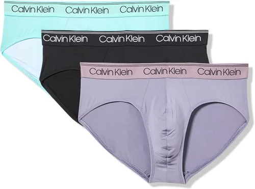 Vista 17 de Calvin Klein - Calzoncillos elásticos microfibra para hombre, paquete de 3 unidades 3 Negro