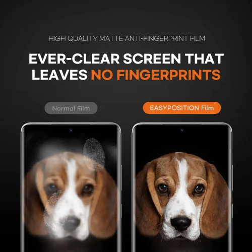 Vista 5 de Protector de pantalla para Samsung S23 Ultra (paquete de 3) para Samsung Galaxy - Protector de pantalla premium S23 Ultra - Instalación sin