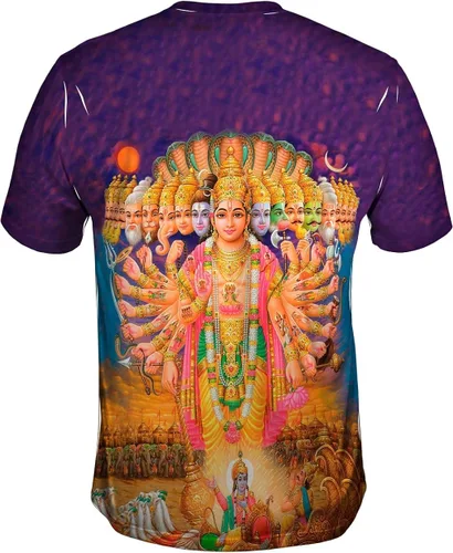 Vista 2 de Yizzam - India - Durga Goddess - Camiseta para hombre