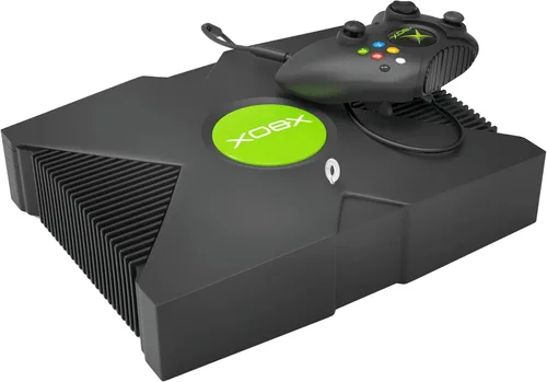 Vista 6 de Hallmark Keepsake Microsoft Christmas Ornament (Original Xbox Console) Light and Sound Feature, Plastic Construction, Ideal Gift for Gamers