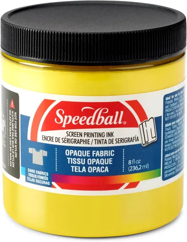 Vista 8 de Speedball 004800 Tinta de serigrafía de tela opaca, 8 fl. oz., Black Pearl