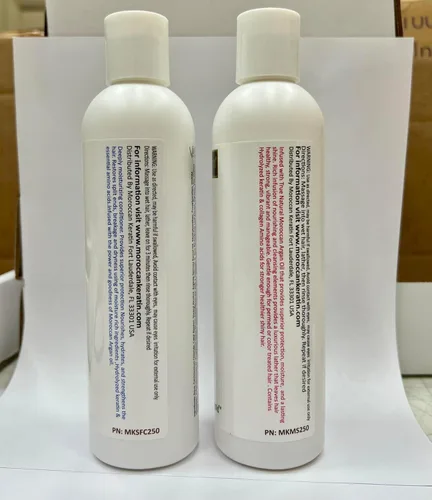 Vista 3 de Set de champú y acondicionador sin sulfato infundido con aceite de argán marroquí