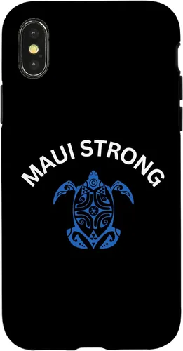 Vista 4 de iPhone 12/12 Pro MAUI Turtle - Abraza la resistencia con esta inspiradora funda tipo camiseta
