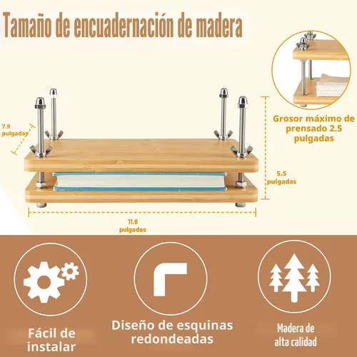 Vista 7 de pamctry 50 kits de encuadernación de libros para principiantes, kit completo de bricolaje con herramientas e instrucciones, 11.6 x 7.8 pulgadas