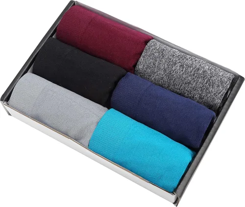 Vista 2 de Tangas sin costuras para mujer, paquete de 6 tangas de nailon y elastano