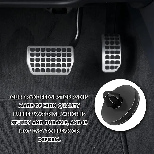 Vista 3 de 4 almohadillas de freno para pedal de interruptor de freno, tapón de pedal de embrague de automóvil, tapón de interruptor de luz de freno de goma